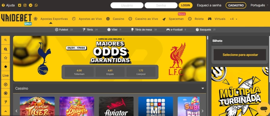 Vai de Bet Plataforma Oficial